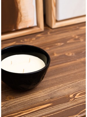 Maison Monson Toi Black Luxury Candle Spicy Kokulu Mum