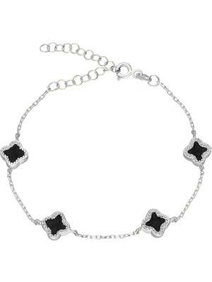 Eva Pırlanta Siyah Yonca 717021 Silver