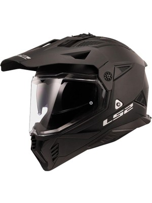 Ls2 Pıoneer 2 Mat Siyah Kask