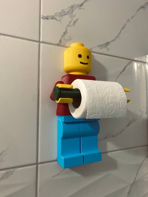 LEGO Adam Tuvalet Kağıdı Askısı -Lego Man Adam