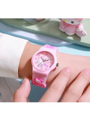 Synshop Cinnamoroll Kuromi Hello Kitty My Melody Melody Sanrio Sakura Kawai Kol Saati Doğum Günü Hediye