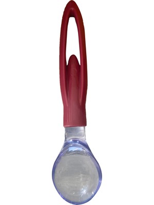Pratik Plastik Dondurma Servis Sunum Kepçesi Kaşığı