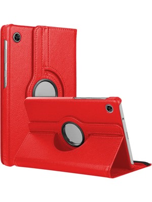 GoGoPlus Samsung Galaxy Tab A9 + Plus (11 Inç) 2023 Pu Wake Fonksiyonu 360 Dönen Standı Tablet Kılıdı X210