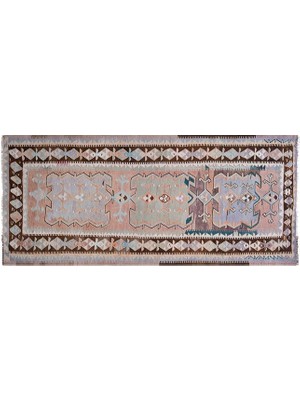 Etnik Bulvar El Dokuma Kilim Yolluk 155 x 361 cm