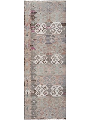 Etnik Bulvar El Dokuma Kilim Yolluk 142 x 419 cm