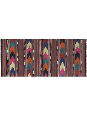 Etnik Bulvar El Dokuma Kilim Yolluk 155 x 364 cm