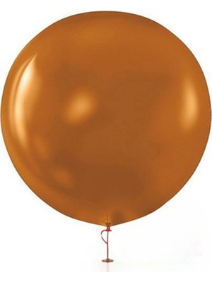 Organizasyon Pazarı 18 Inç Karamel Renk 45 cm Jumbo Balon