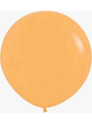 Organizasyon Pazarı 18 Inç Makaron Somon Renk 45 cm Jumbo Balon