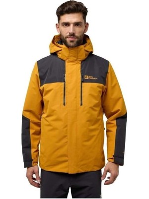 Jack Wolfskın Jasper 3ın1 Jkt M Safflower Erkek Outdoor Ceketi A61858-M0043