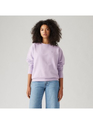 Levi's Kadın Yuvarlak Yaka Sweatshirt - 001TY-0002