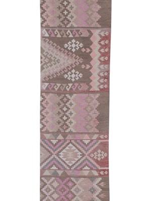 Etnik Bulvar El Dokuma Kilim Yolluk 79 x 604 cm