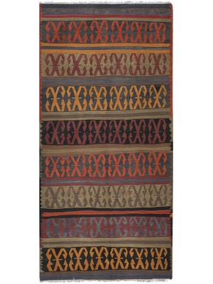 Etnik Bulvar El Dokuma Kilim Yolluk