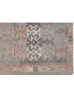 Etnik Bulvar El Dokuma Kilim Yolluk 123 x 367 cm