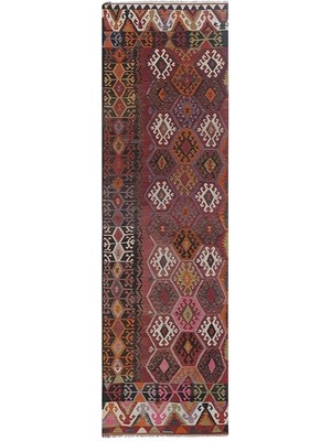 Etnik Bulvar El Dokuma Kilim Yolluk