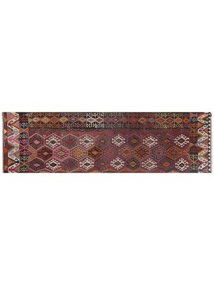 Etnik Bulvar El Dokuma Kilim Yolluk