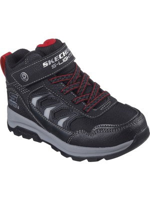 Skechers Storm Blazer - Glow Roam Büyük Erkek Çocuk Siyah Işıklı Bot 406410L Bkcc