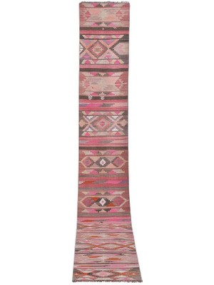 Etnik Bulvar El Dokuma Kilim Yolluk 72 x 536 cm