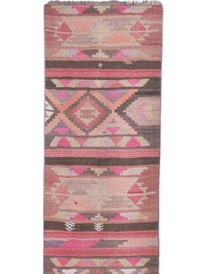 Etnik Bulvar El Dokuma Kilim Yolluk 72 x 536 cm