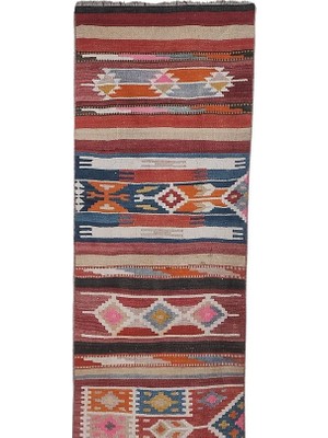 Etnik Bulvar El Dokuma Kilim Yolluk 75 x 505 cm