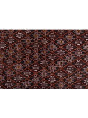 Etnik Bulvar El Dokuma Kilim Mut Yöresi Geometrik Desenli Halı 157 x 266 cm