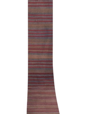 Etnik Bulvar Çizgili El Dokuma Kilim Yolluk 64 x 559 cm