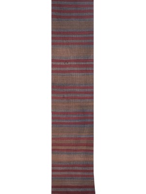 Etnik Bulvar Çizgili El Dokuma Kilim Yolluk 64 x 559 cm