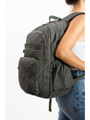 Baginn 571 Collection Okul Çantası Çok Cepli Yağmur Geçirmez Klinkır Kumaş