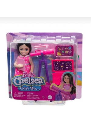 Barbie Chelsea Meslekleri Öğreniyor Bebek Serisi Astronom HTK33