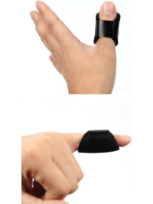 Kemsad 5 Adet  Tetik Parmak Sabitleme Ateli Düz Brace Ayarlanabilir  Çıkık Kırık Parmak Düzeltici