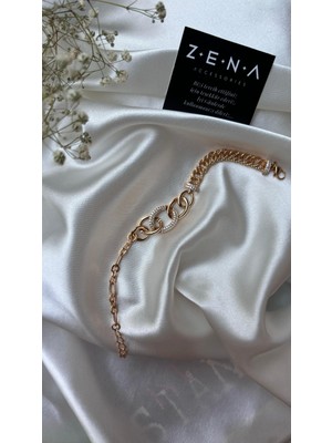 Zena Accessories Keops Rose Çelik Bileklik