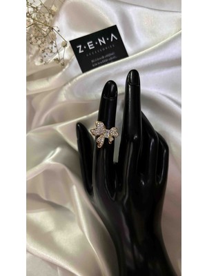 Zena Accessories Fiyonk Model Çelik Yüzük