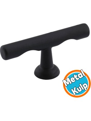Nzb Metal Düğme Dolap Mobilya Mutfak Dolabı Çekmece Dolap Kapak Kulpu Kulpları Kulbu Kulp Siyah