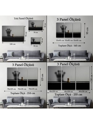 Foradels Dekoratif Kanvas Tablo Duvar Dekoru Taç Gölgesi Satranç 5390 Bungknv