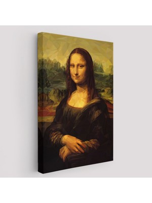 Foradels Dekoratif Kanvas Tablo Duvar Dekoru Leonardo Da Vinci Eseri Mona Lisa 5955 Bungknv