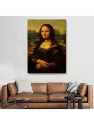 Foradels Dekoratif Kanvas Tablo Duvar Dekoru Leonardo Da Vinci Eseri Mona Lisa 5955 Bungknv