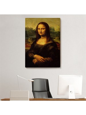 Foradels Dekoratif Kanvas Tablo Duvar Dekoru Leonardo Da Vinci Eseri Mona Lisa 5955 Bungknv