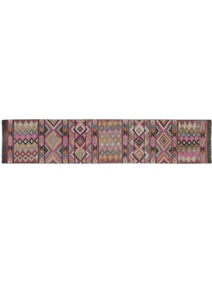 Etnik Bulvar El Dokuma Kilim Yolluk 76 x 372 cm