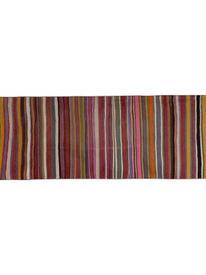 Etnik Bulvar El Dokuma Kilim Yolluk 77 x 348 cm