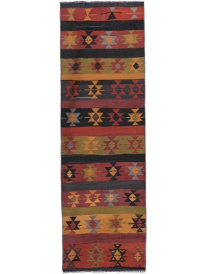 Etnik Bulvar El Dokuma Kilim Yolluk 92 x 287 cm