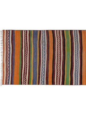 Etnik Bulvar El Dokuma Kilim Yolluk 68 x 330 cm