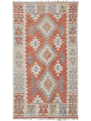 Etnik Bulvar El Dokuma Kayseri Yöresi Geometrik DESENLI KILIM105 x 171CM