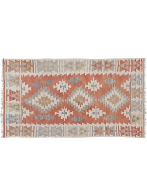 Etnik Bulvar El Dokuma Kayseri Yöresi Geometrik DESENLI KILIM105 x 171CM