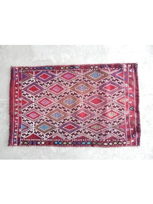 Etnik Bulvar El Dokuma Kilim Yastık