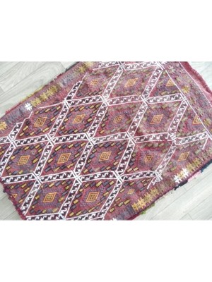 Etnik Bulvar El Dokuma Kilim Yastık