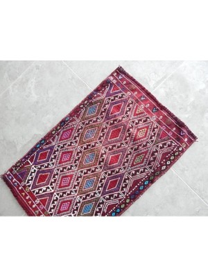 Etnik Bulvar El Dokuma Kilim Yastık