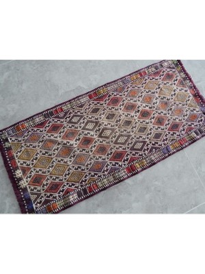 Etnik Bulvar El Dokuma Kilim Yastık