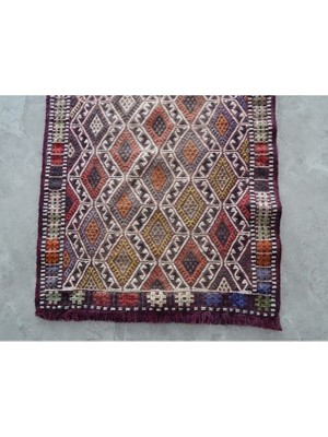 Etnik Bulvar El Dokuma Kilim Yastık