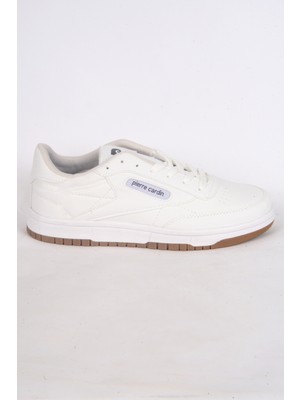 Pierre Cardin 30813 Bağcıklı Tabanı Dekorlu Ortapedik Beyaz Erkek Kışlık Günlük Ayakkabı