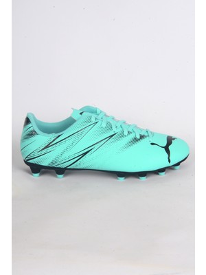 Puma PUMA107477-10 Yeşil Nane Deri Rahat Taban Bağcıklı Esnek Rahat  Erkek Krampon Spor Ayakkabı