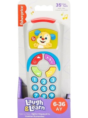 Fisher-Price Eğitici Köpekçiğin Uzaktan Kumandası İnteraktif Oyunlar İçin 18-36 Ay Arası